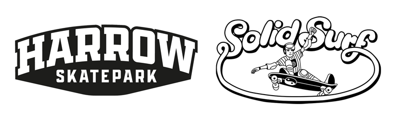 Harrow Skatepark Logo